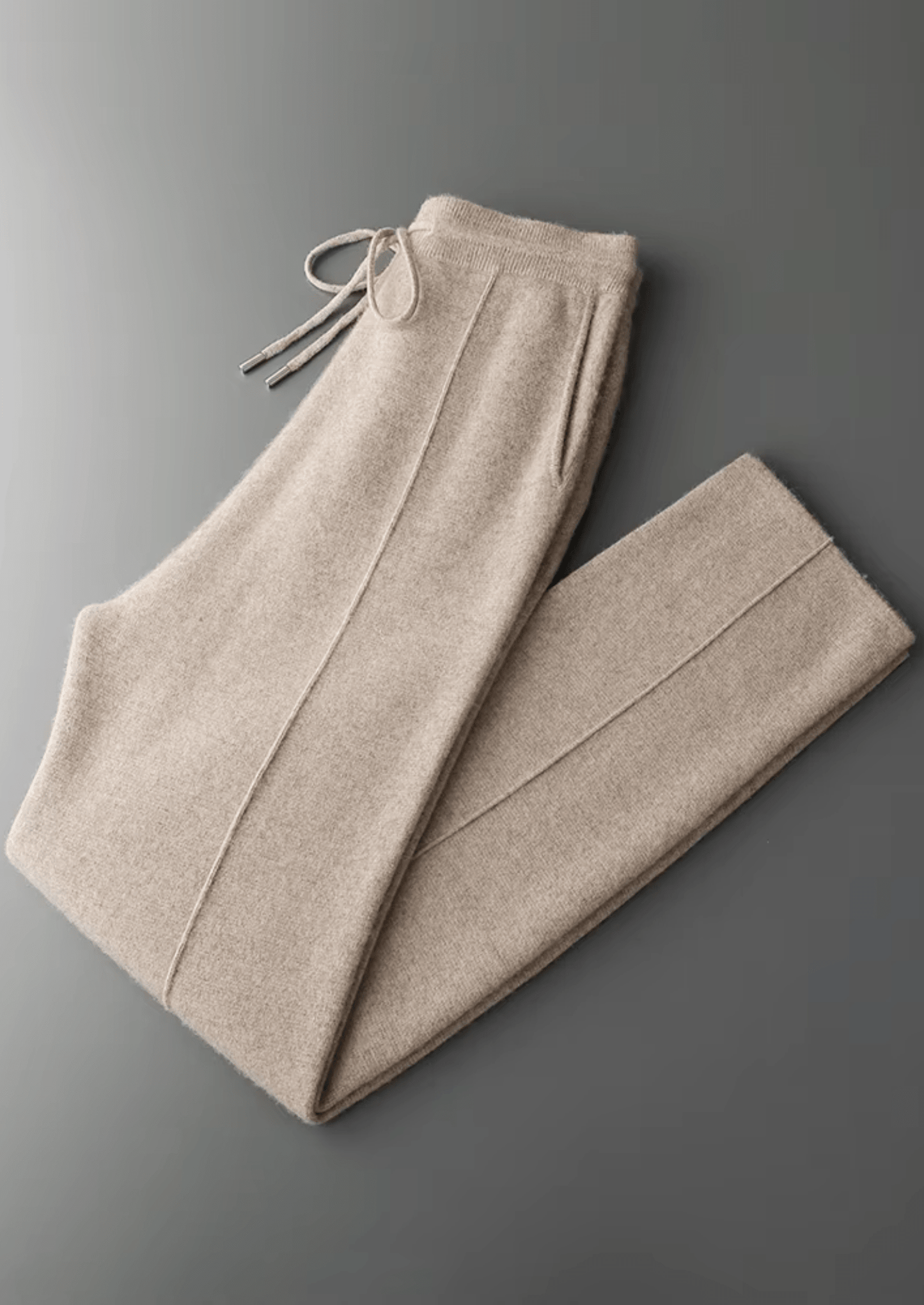 PREMIUM CASHMERE LEISURE TROUSERS - LORMIER - 