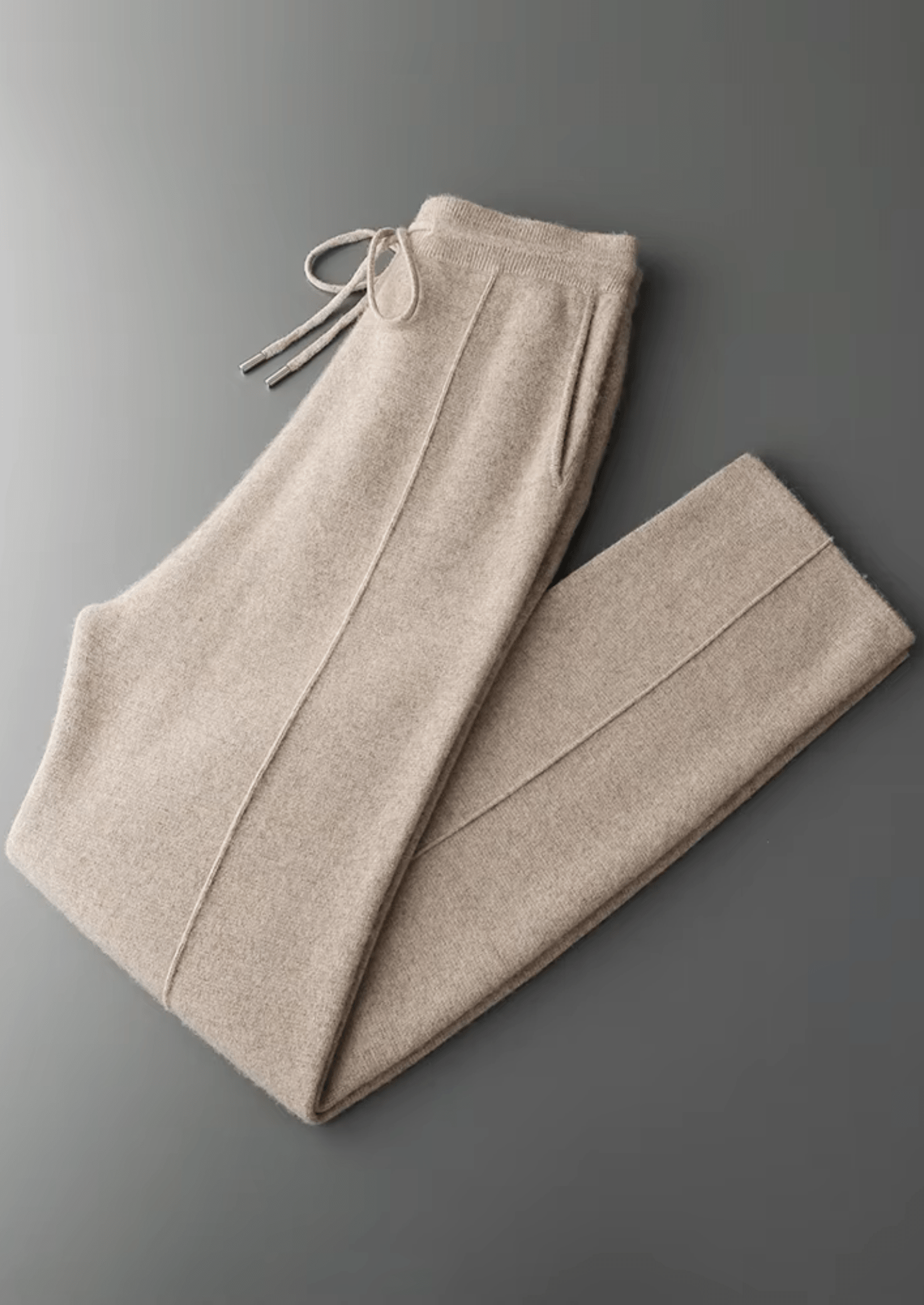 PREMIUM CASHMERE LEISURE TROUSERS - LORMIER - 