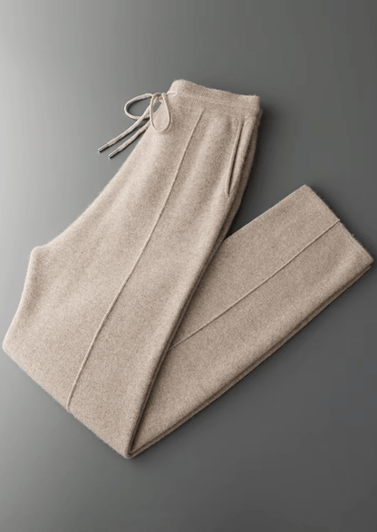 PREMIUM CASHMERE LEISURE TROUSERS - LORMIER - 