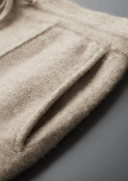 PREMIUM CASHMERE LEISURE TROUSERS - LORMIER - 