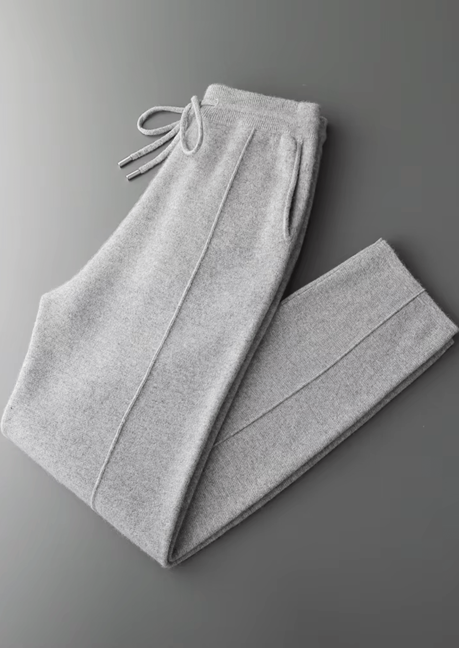 PREMIUM CASHMERE LEISURE TROUSERS - LORMIER - 