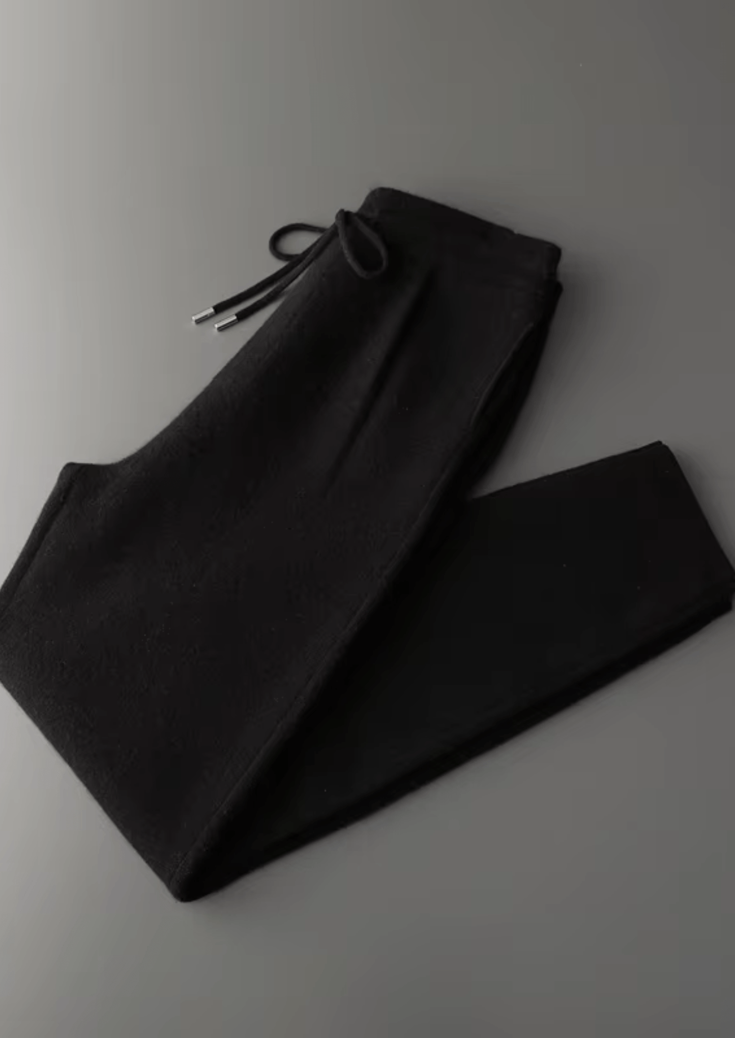 PREMIUM CASHMERE PLEATED TROUSERS - LORMIER - 