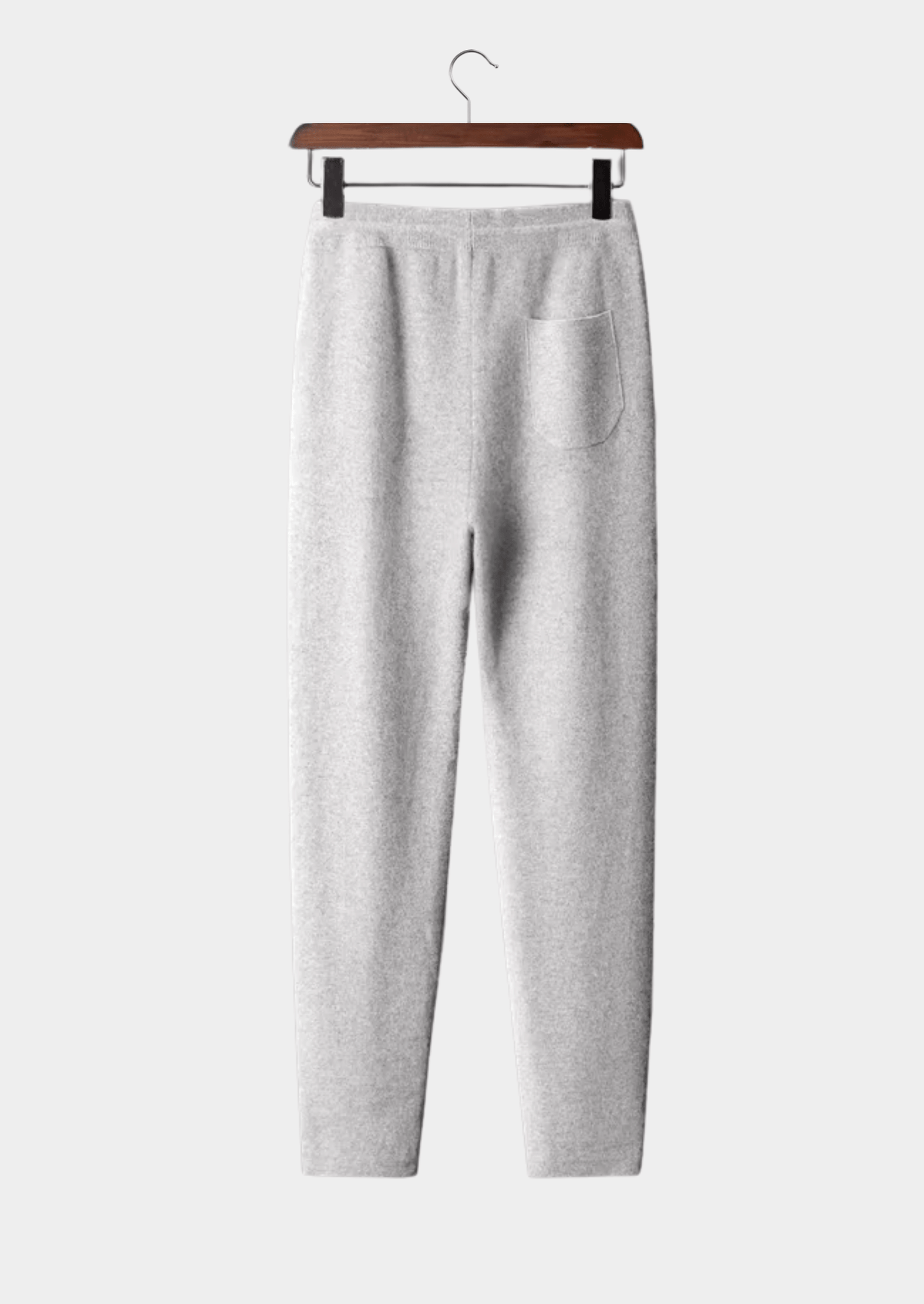 PREMIUM CASHMERE PLEATED TROUSERS - LORMIER - 