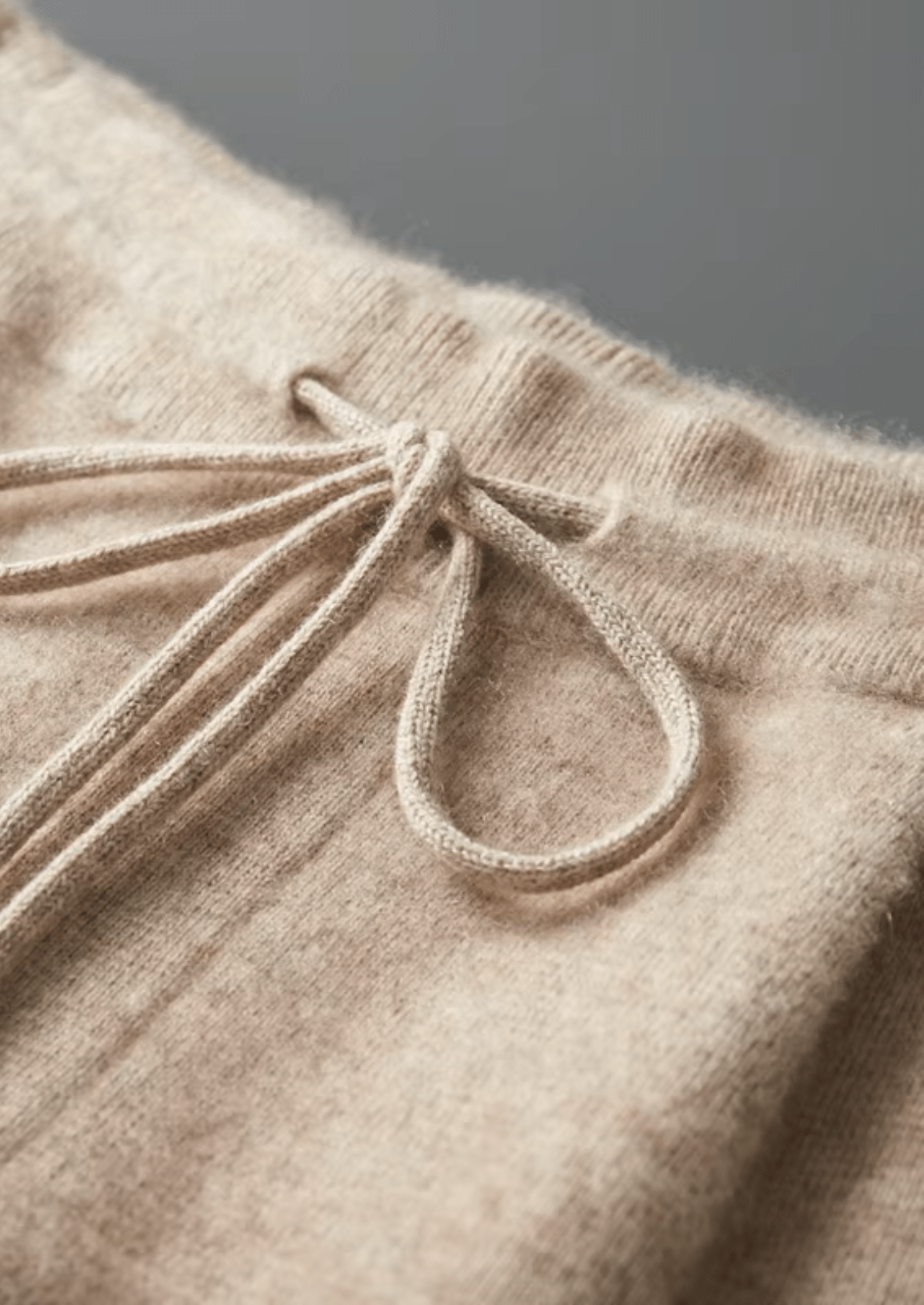 PREMIUM CASHMERE PLEATED TROUSERS - LORMIER - 