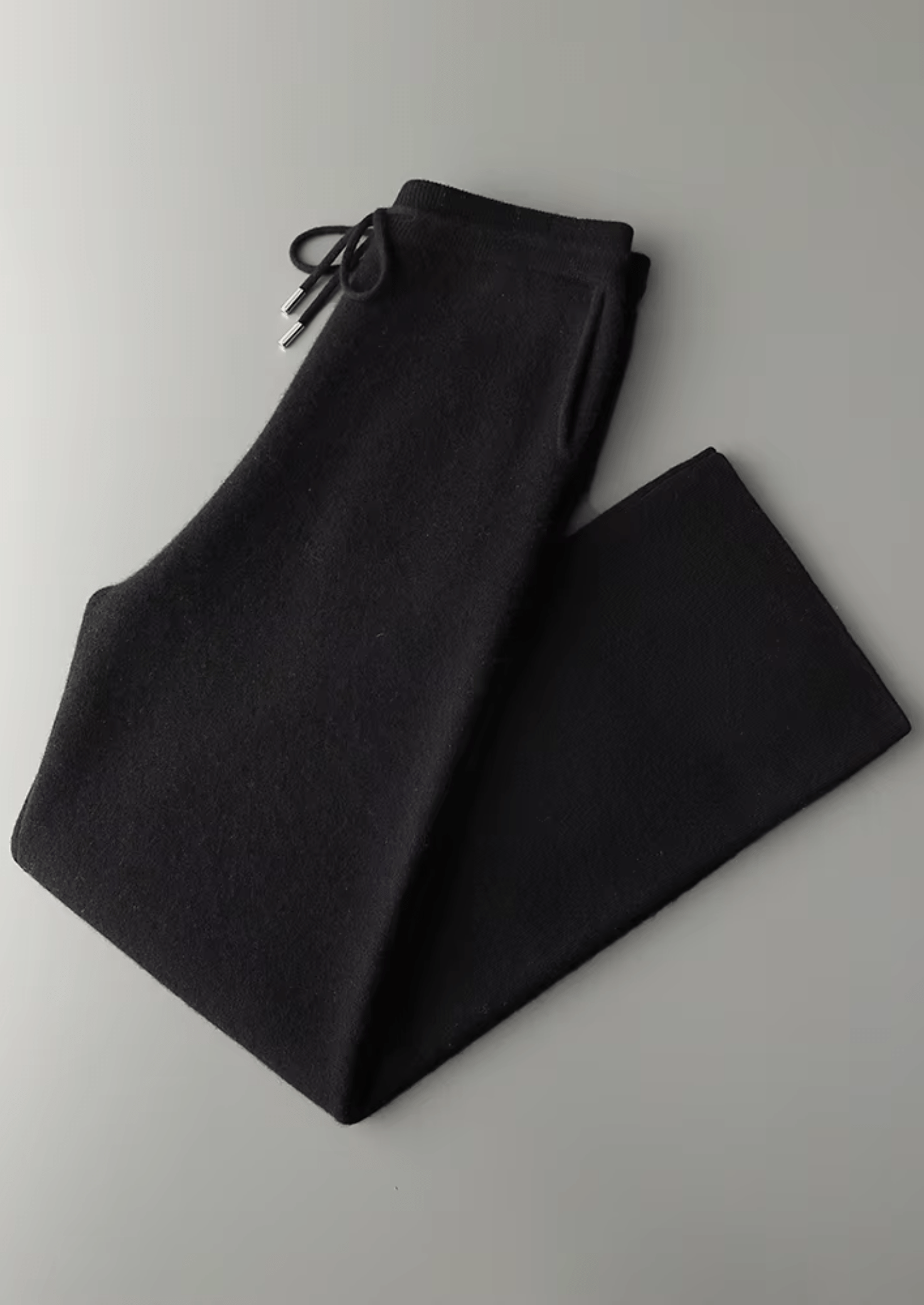 PREMIUM CASHMERE RELAXED TROUSERS - LORMIER - 