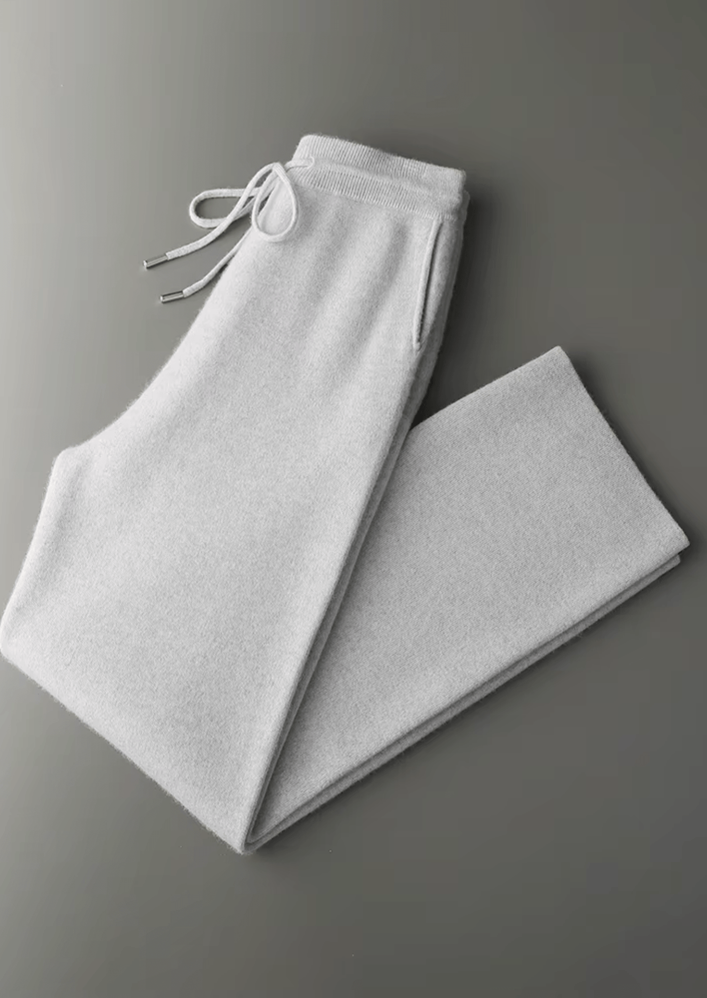 PREMIUM CASHMERE RELAXED TROUSERS - LORMIER - 