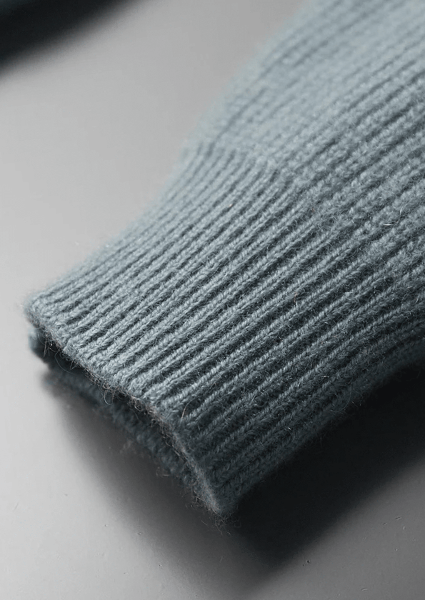 PREMIUM CASHMERE RIBBED CARDIGAN - LORMIER - 