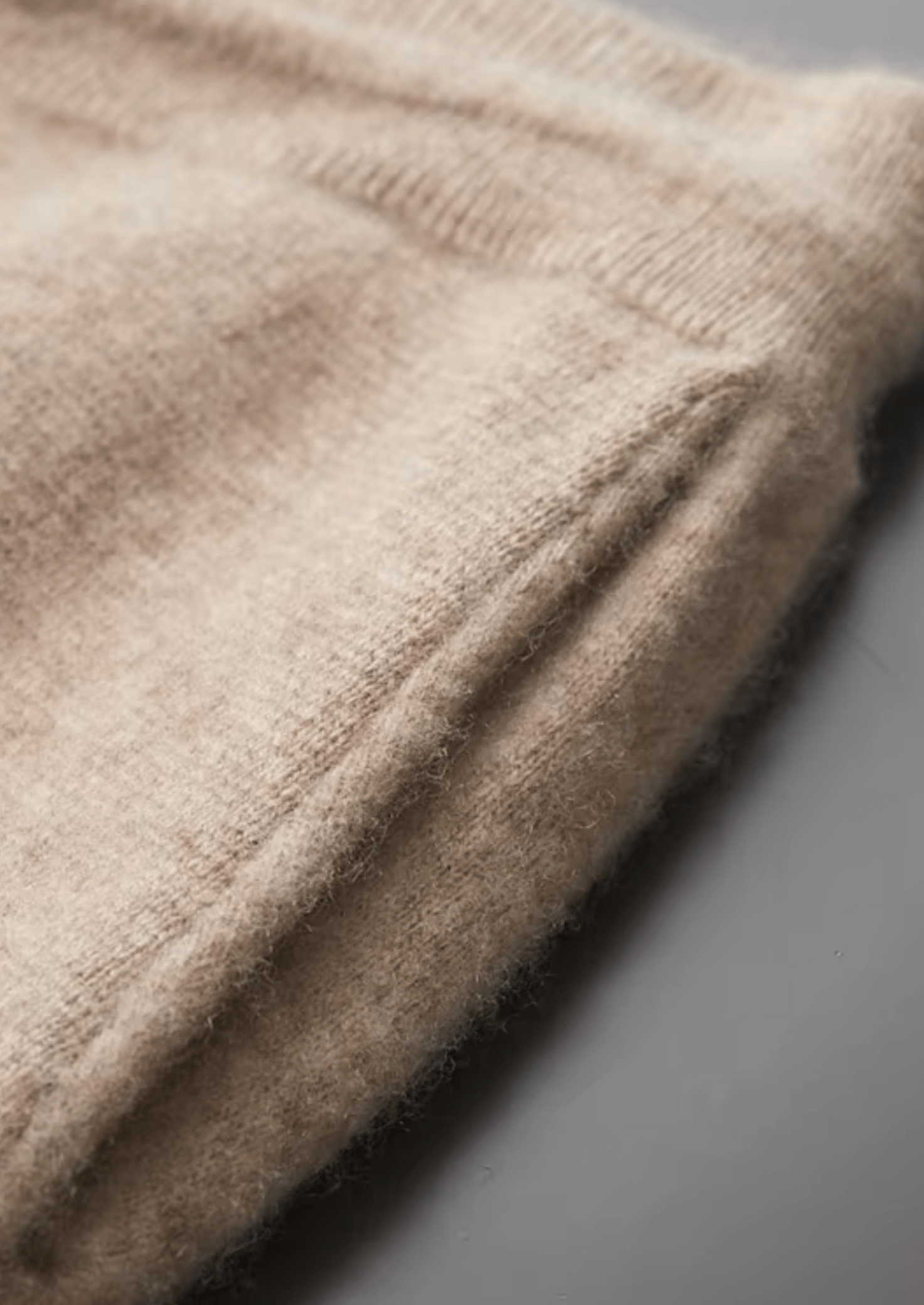 PREMIUM CASHMERE SLIM TROUSERS - LORMIER - 