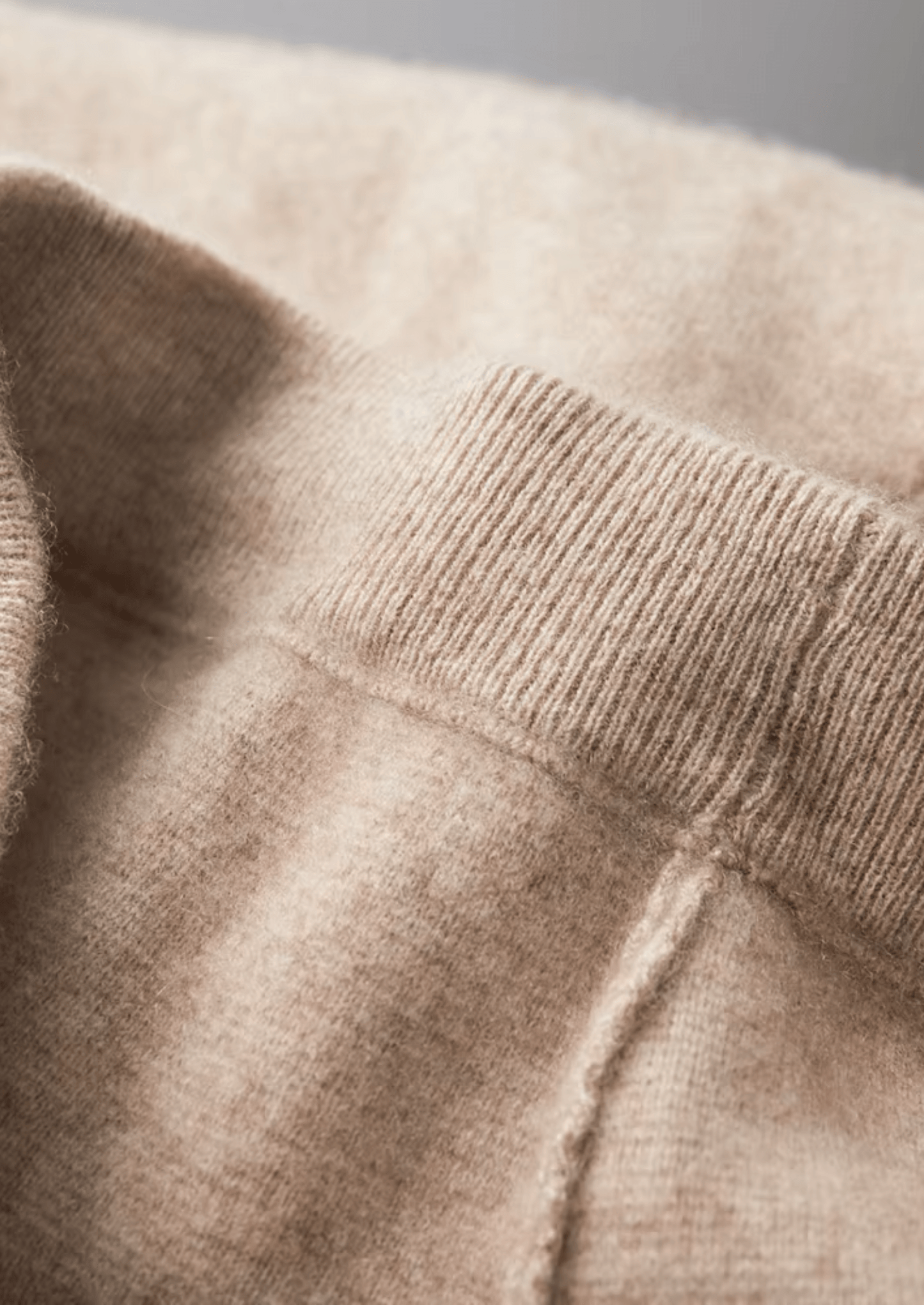 PREMIUM CASHMERE SLIM TROUSERS - LORMIER - 