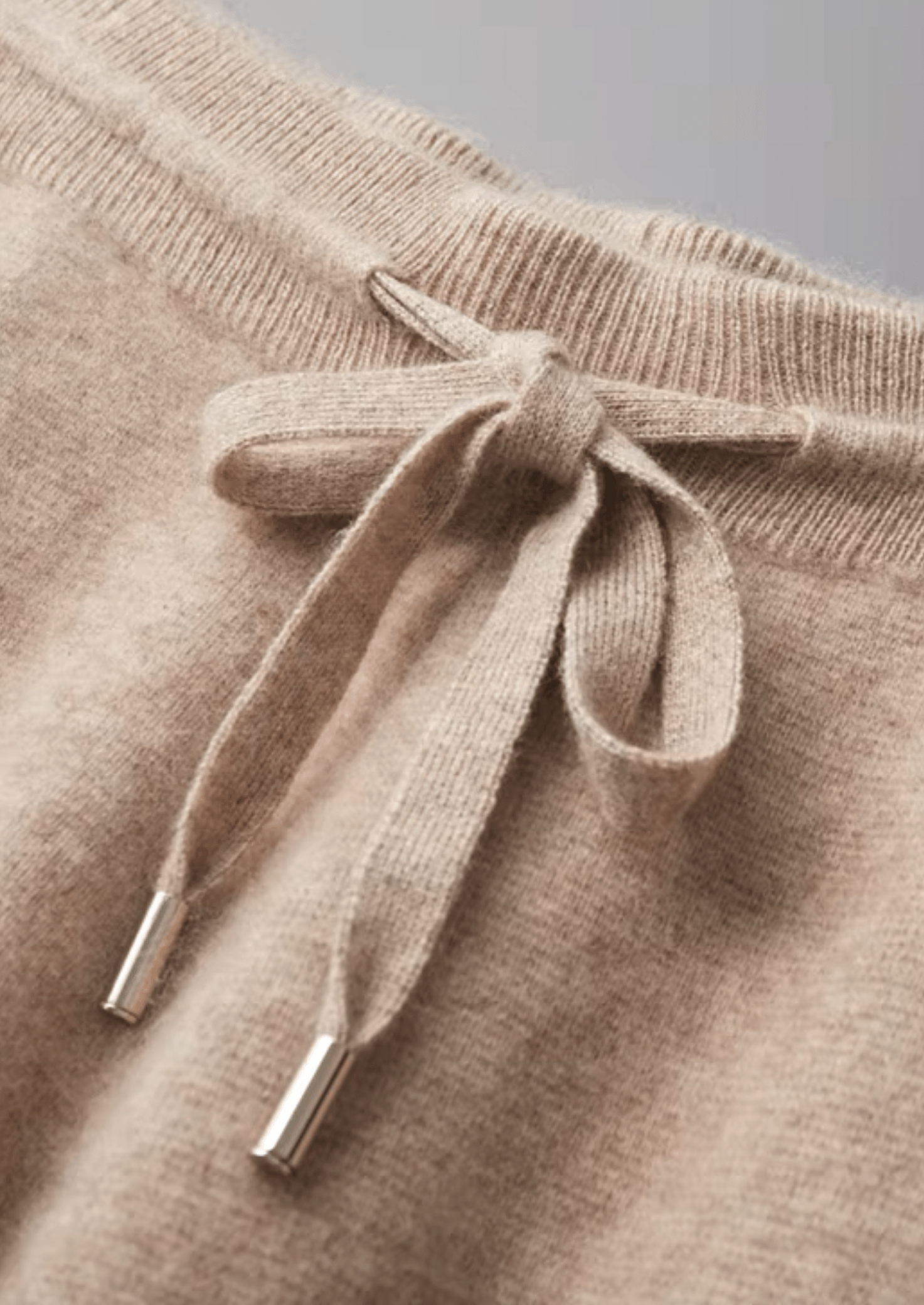 PREMIUM CASHMERE SLIM TROUSERS - LORMIER - 