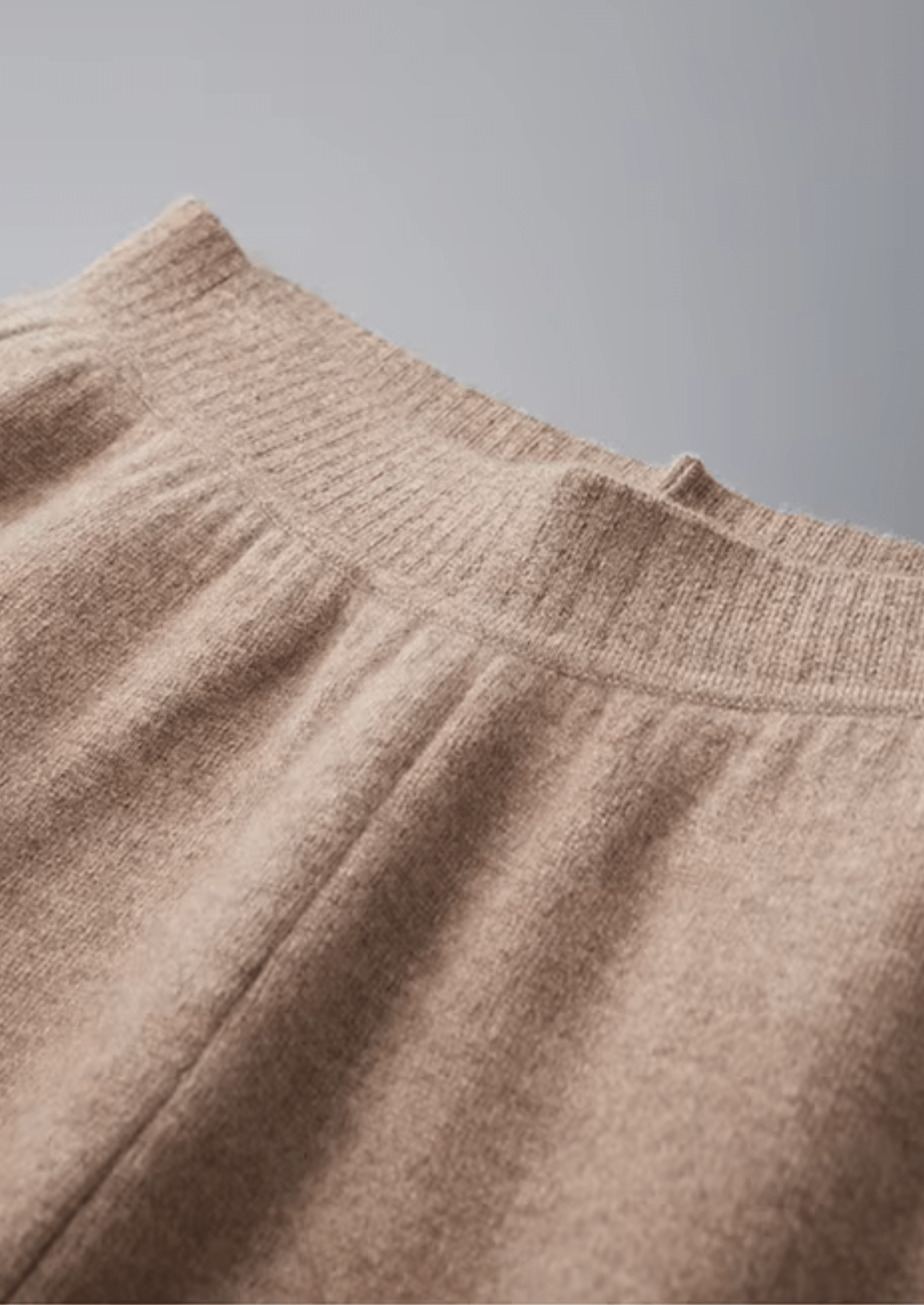 PREMIUM CASHMERE STRAIGHT TROUSERS - LORMIER - 