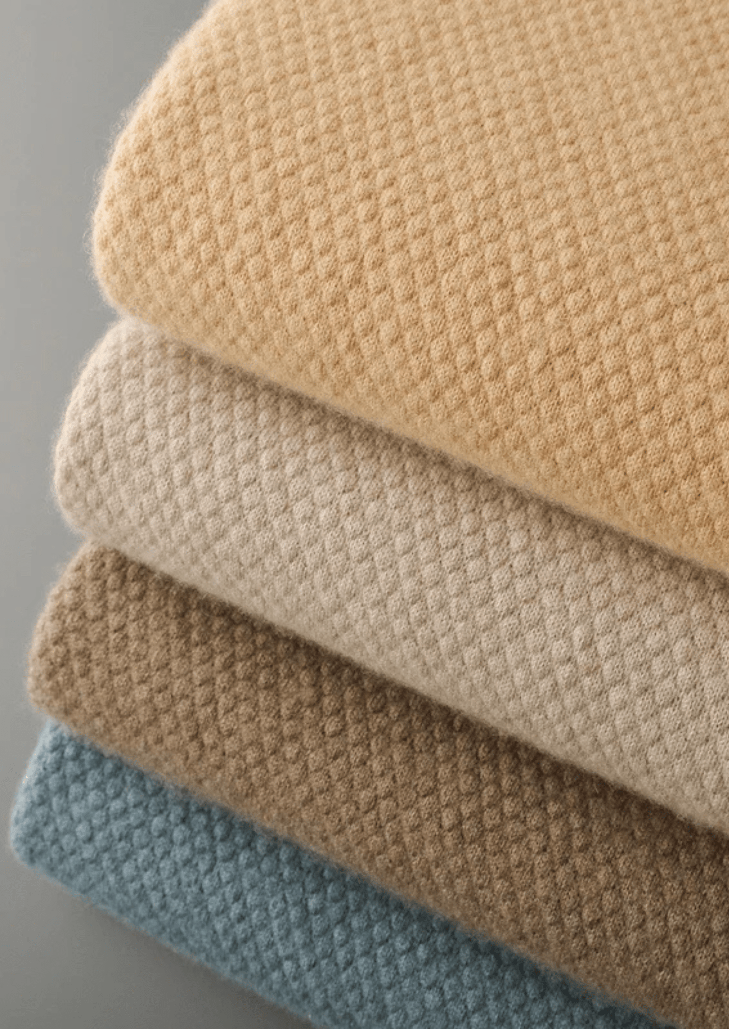 PREMIUM CASHMERE TWO - TONE POLO - LORMIER - 