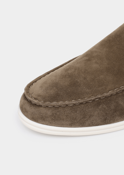 PREMIUM SHEEP SUEDE SLIP - ON LOAFER - LORMIER - 