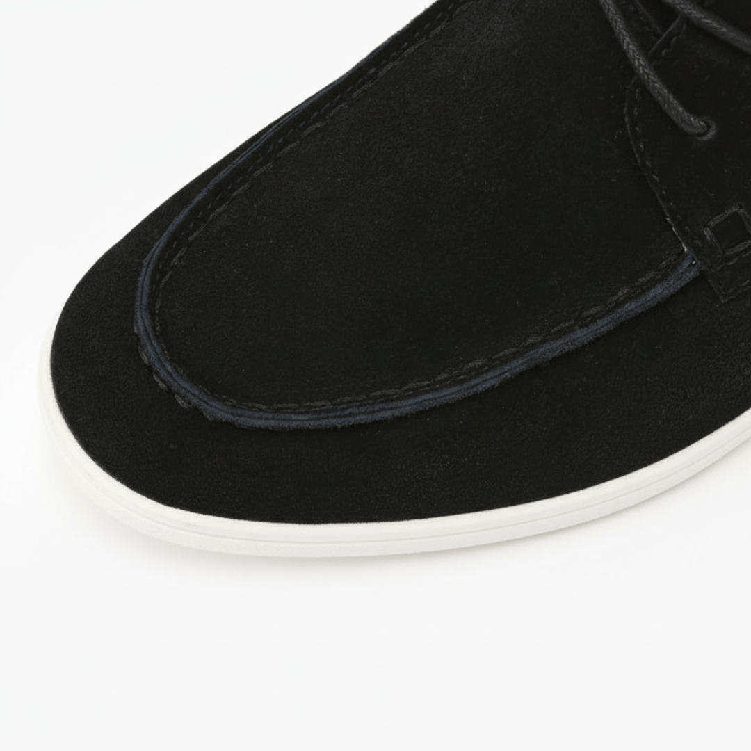 PREMIUM SUEDE LACE SHOES - LORMIER - 