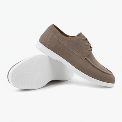 PREMIUM SUEDE LACE SHOES - LORMIER - 