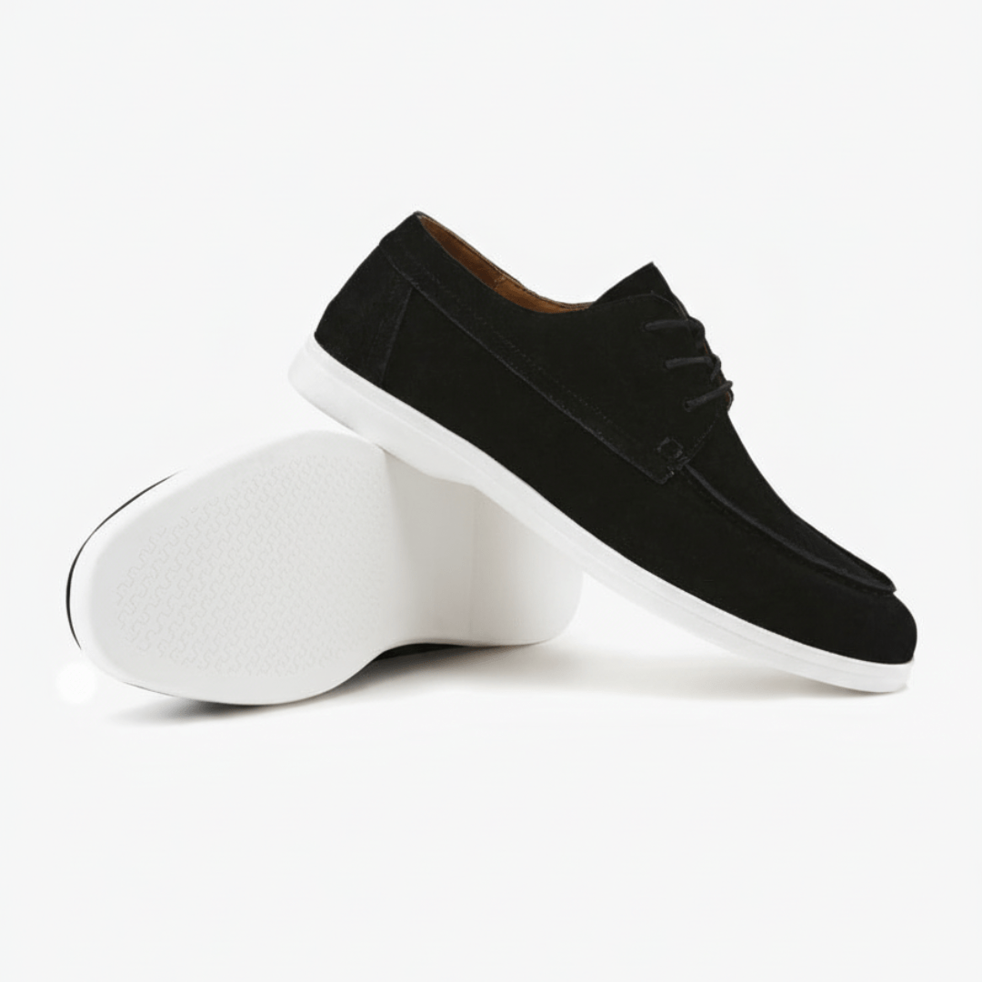 PREMIUM SUEDE LACE SHOES - LORMIER - 
