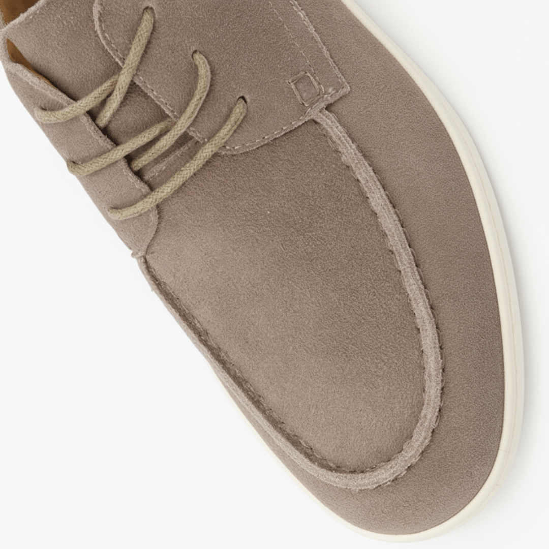 PREMIUM SUEDE LACE SHOES - LORMIER - 