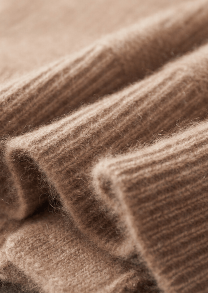 PURE CASHMERE BUTTON OVERSHIRT - LORMIER - 