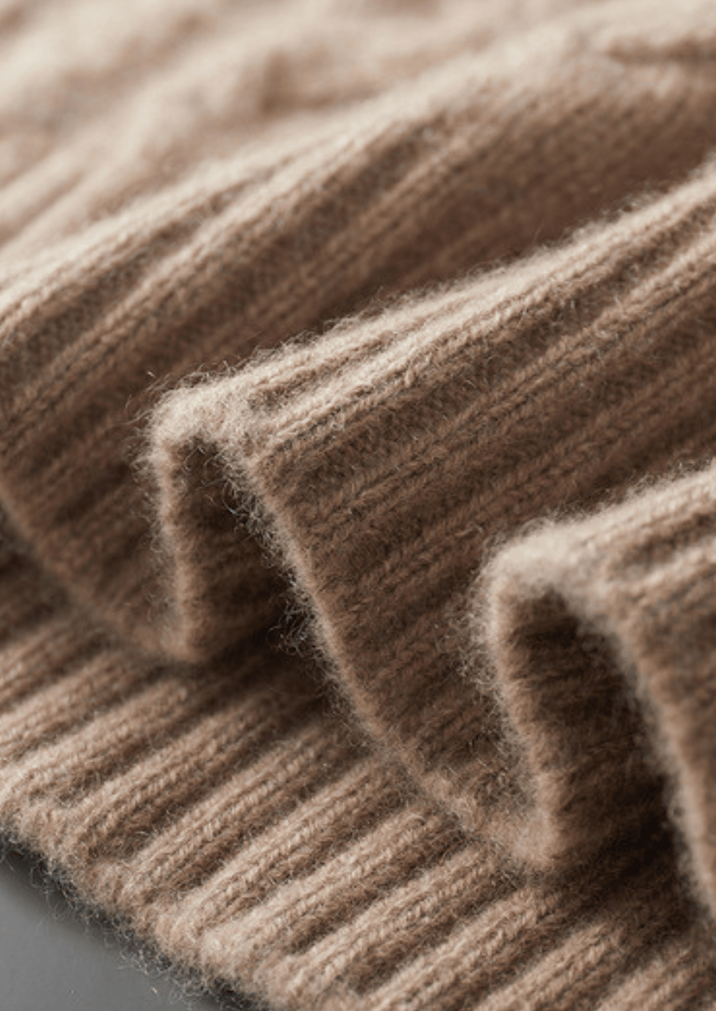 PURE CASHMERE CABLE HALF ZIP SWEATER - LORMIER - 