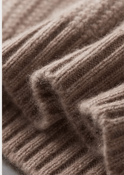 PURE CASHMERE HEAVYWEIGHT CREWNECK - LORMIER - 