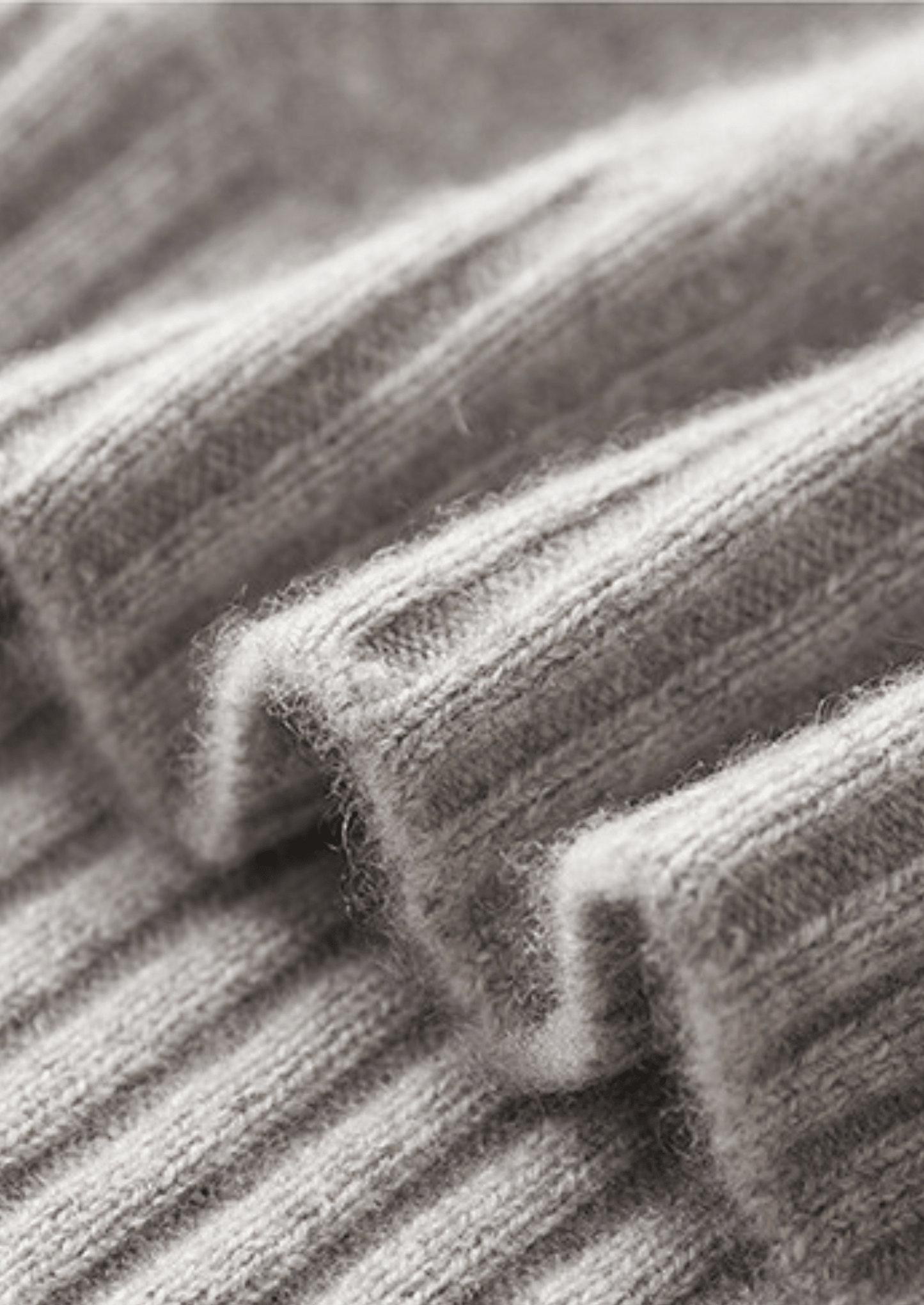 PURE CASHMERE MOCKNECK SWEATER - LORMIER - 