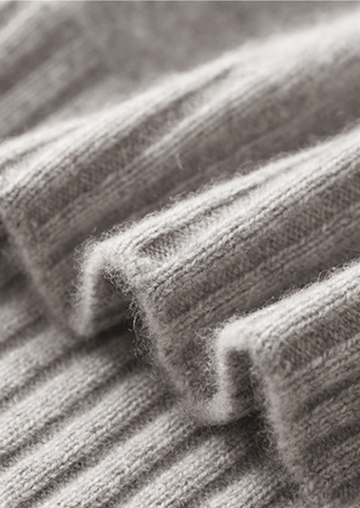 PURE CASHMERE MOCKNECK SWEATER - LORMIER - 