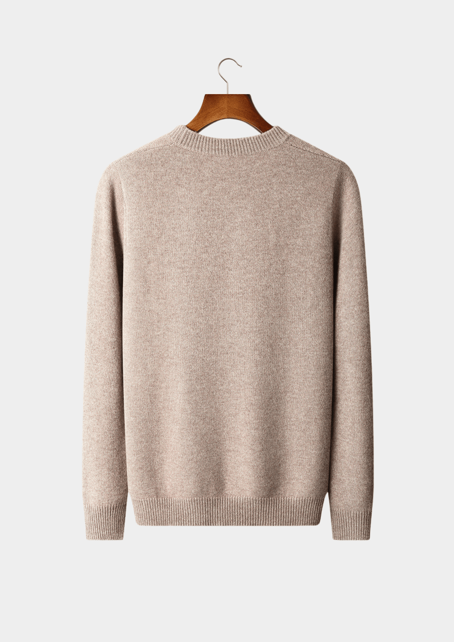 PURE CASHMERE PATTERN CREWNECK - LORMIER - 