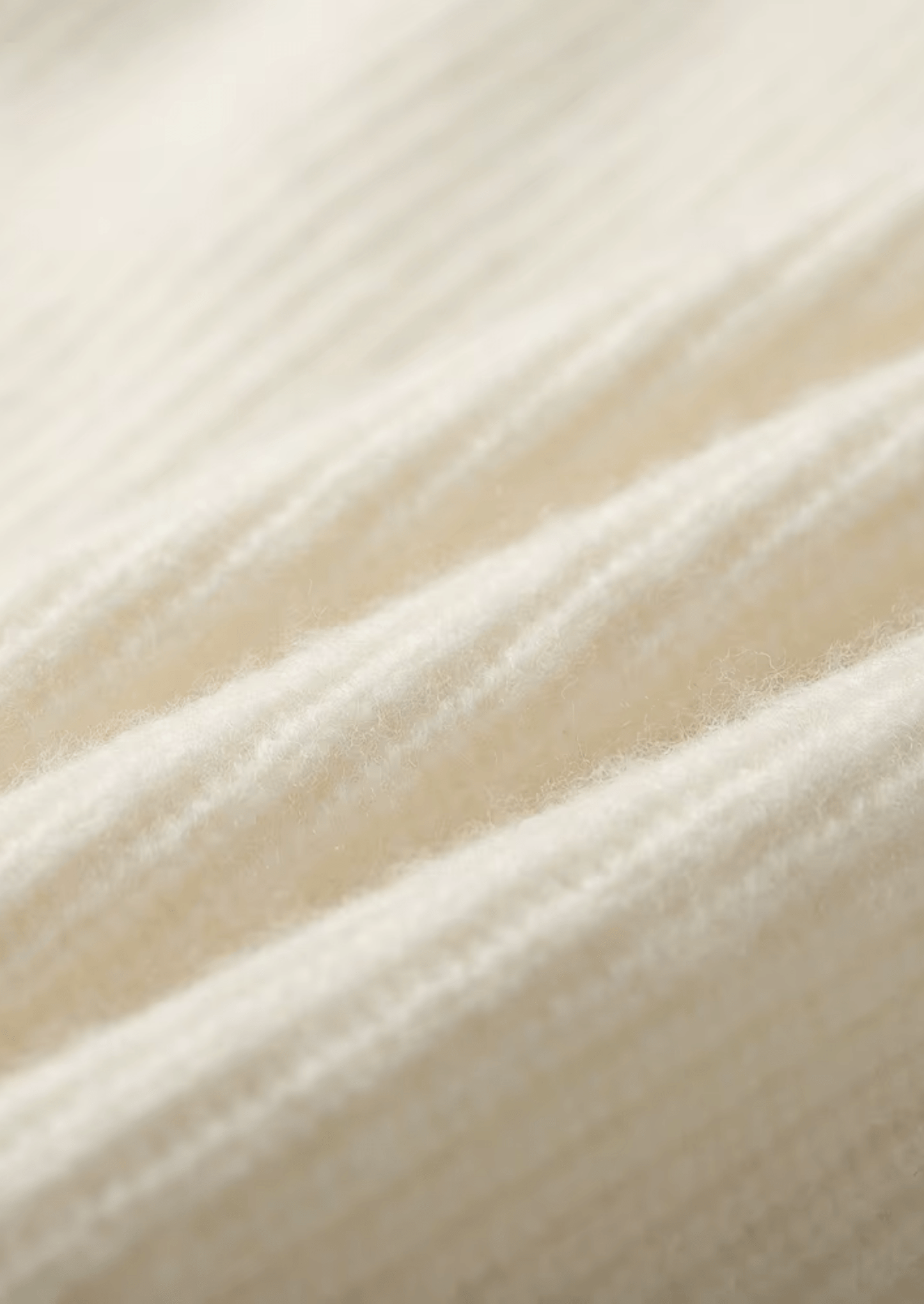 PURE CASHMERE RIBBED V - NECK SWEATER - LORMIER - 