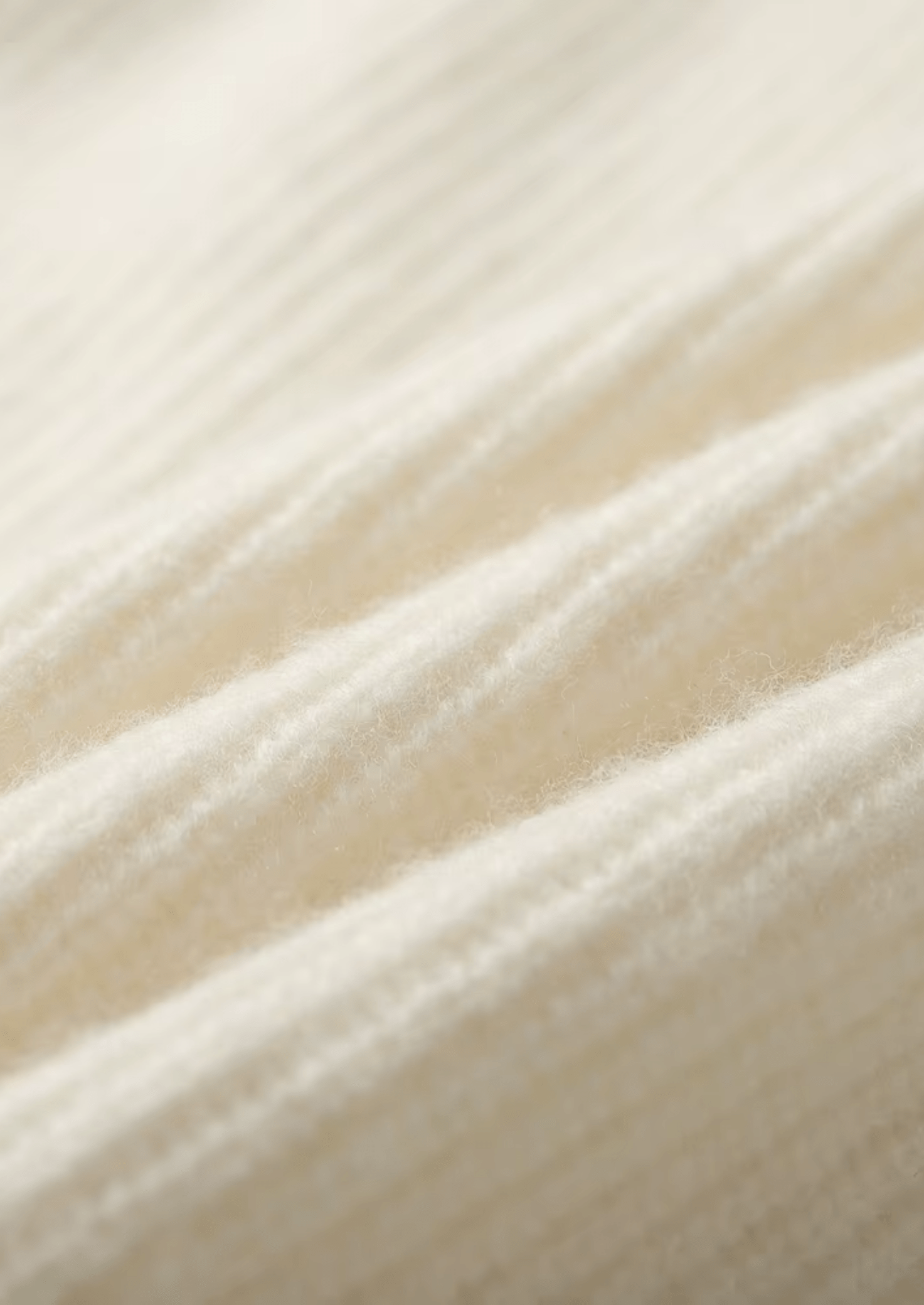 PURE CASHMERE RIBBED V - NECK SWEATER - LORMIER - 