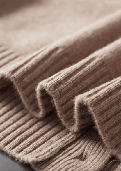 PURE EXTRA - FINE MERINO WOOL BUTTON CARDIGAN - LORMIER - 