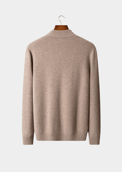 PURE EXTRA - FINE MERINO WOOL BUTTON CARDIGAN - LORMIER - 