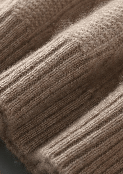PURE EXTRA - FINE MERINO WOOL CABLE CREWNECK - LORMIER - 