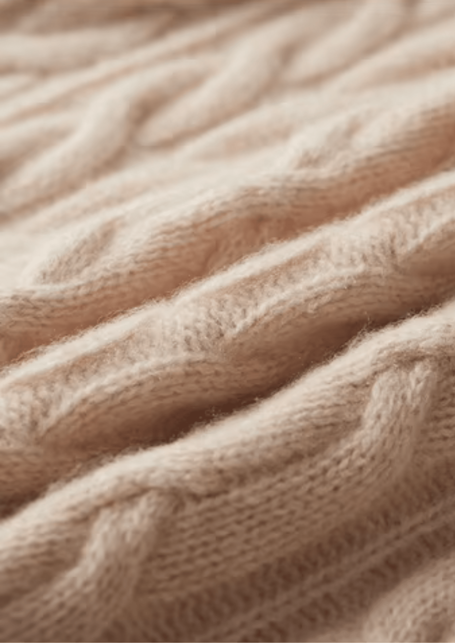 PURE EXTRA - FINE MERINO WOOL CABLE KNIT CREWNECK - LORMIER - 