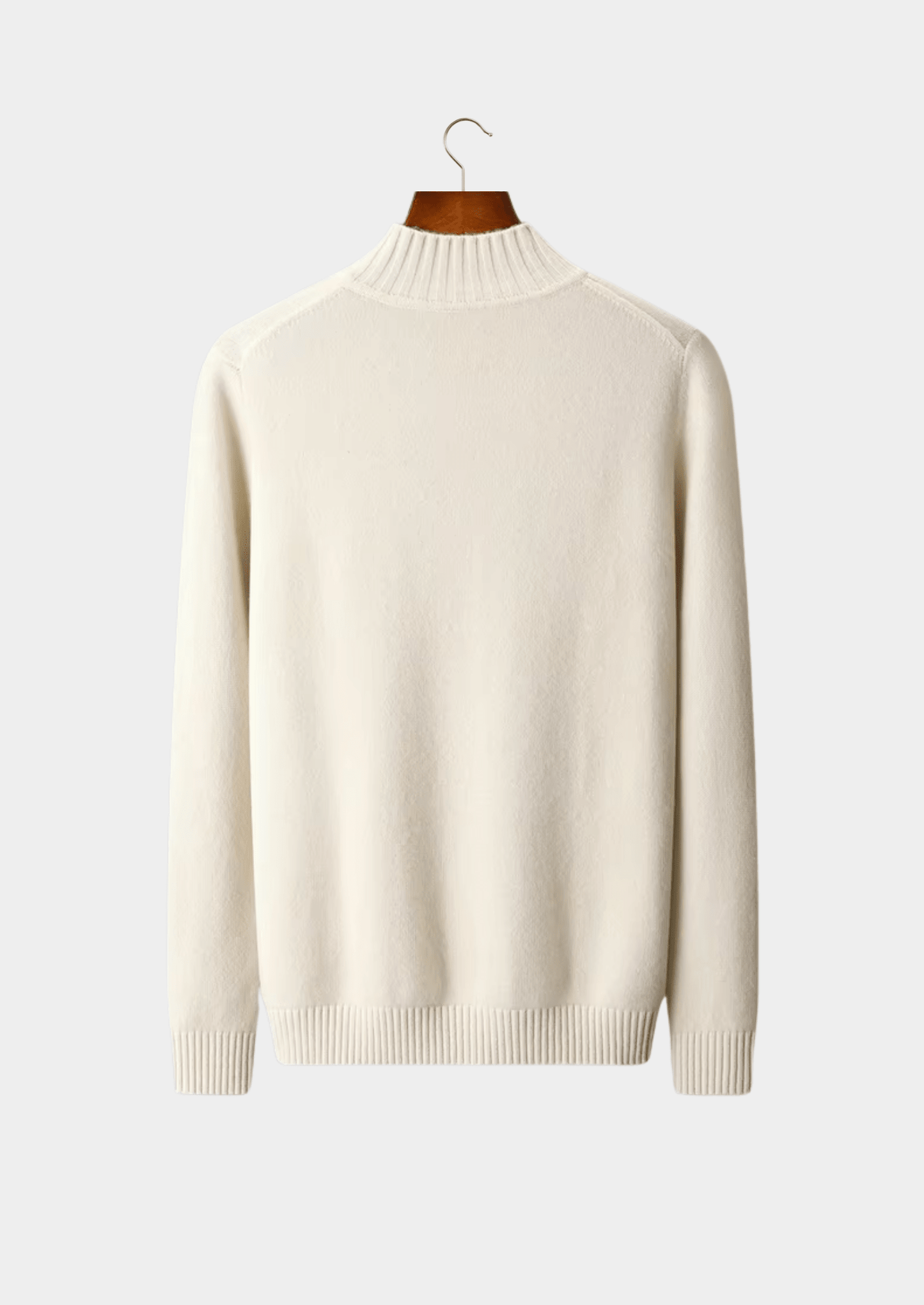 PURE EXTRA - FINE MERINO WOOL CLASSIC BUTTON SWEATER - LORMIER - 