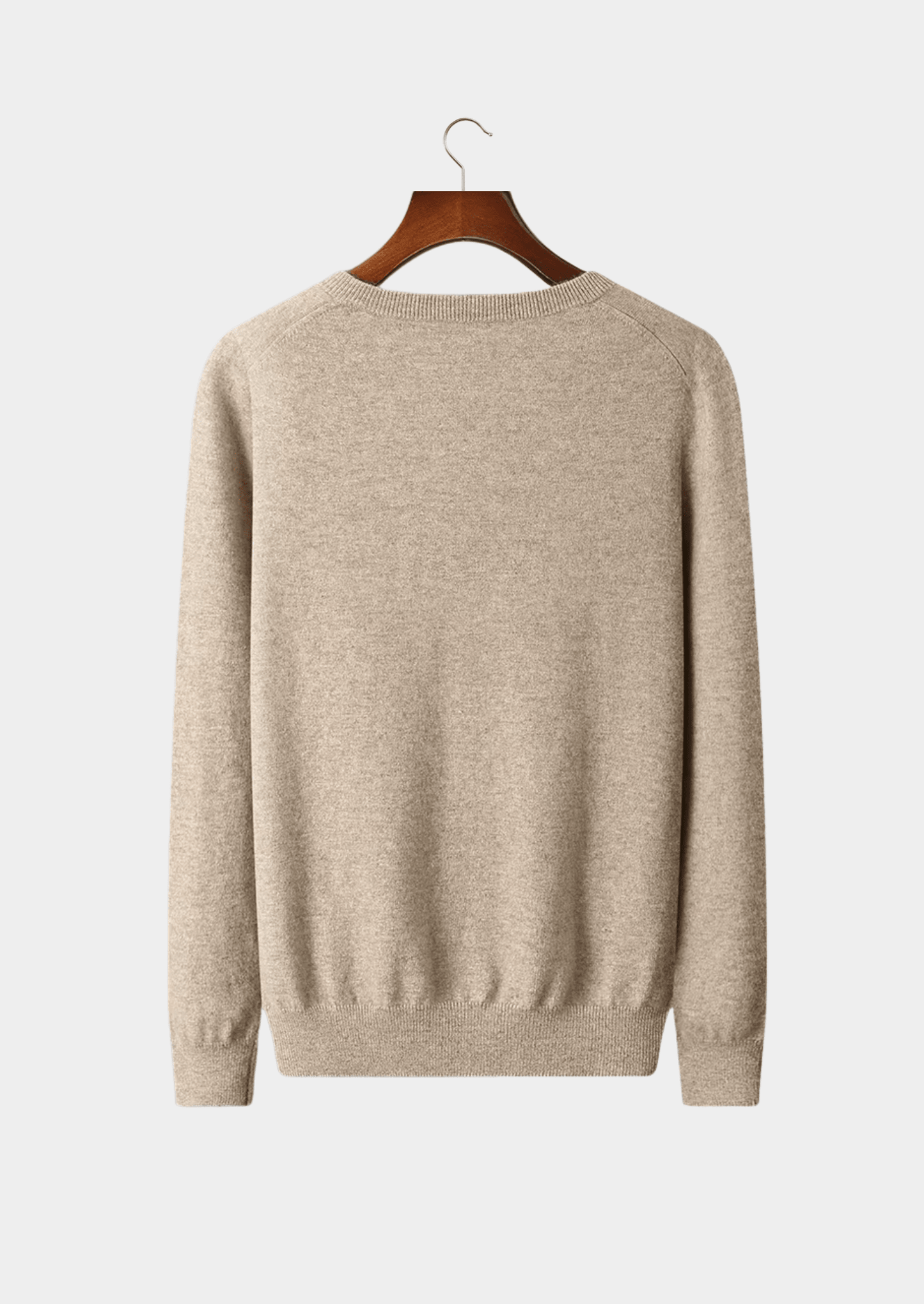 PURE EXTRA - FINE MERINO WOOL CLASSIC V - NECK SWEATER - LORMIER - 