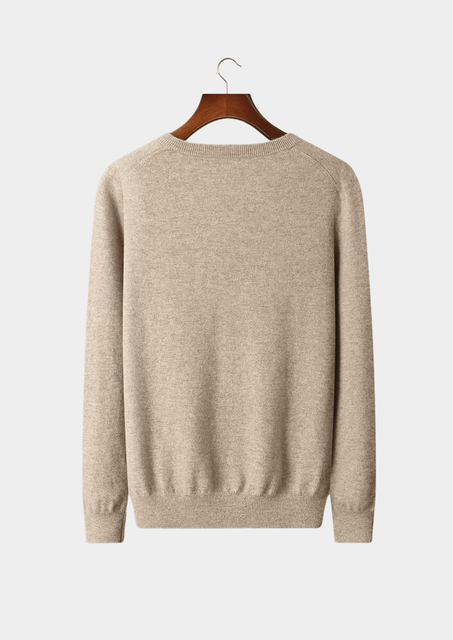 PURE EXTRA - FINE MERINO WOOL CLASSIC V - NECK SWEATER - LORMIER - 