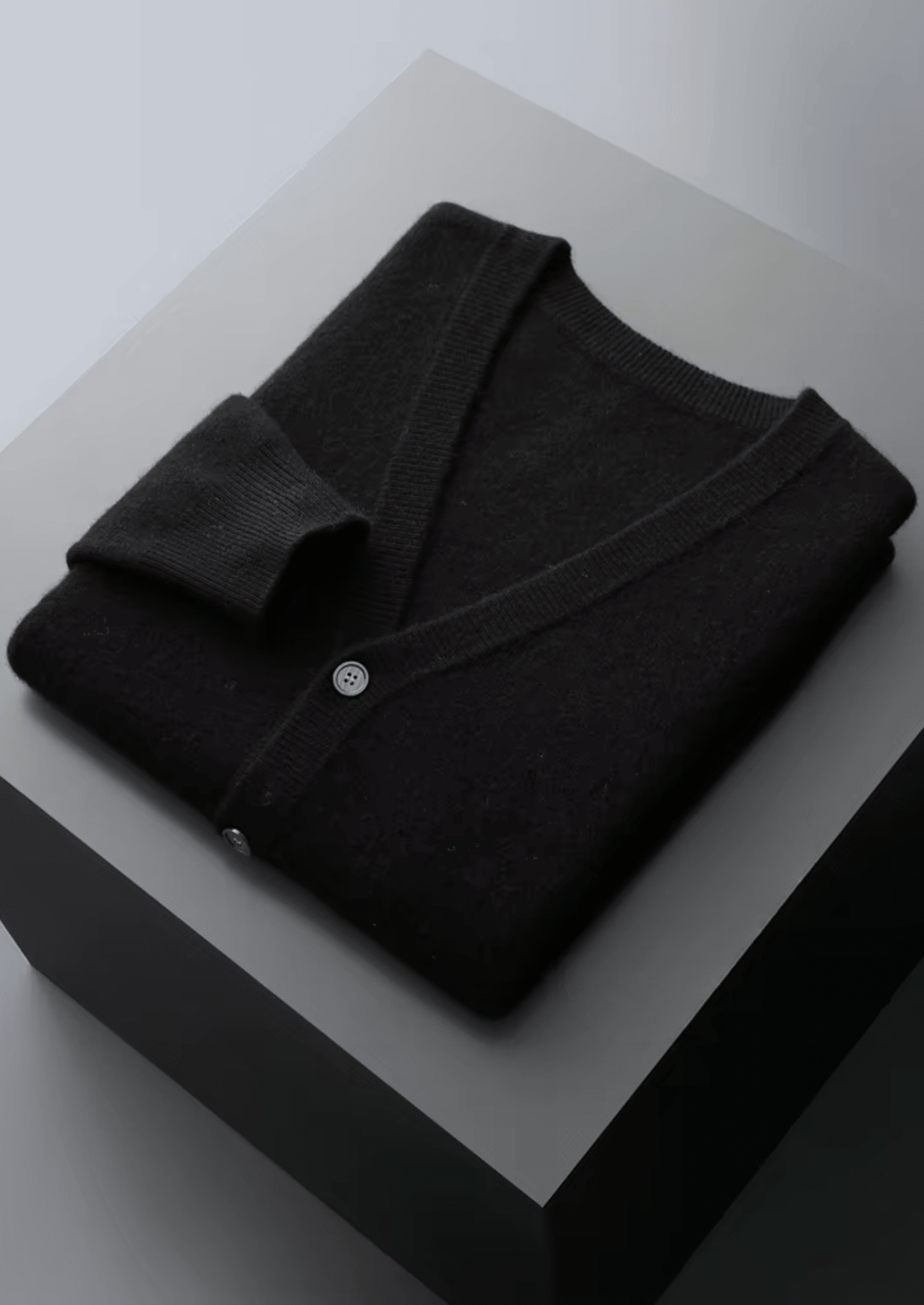 PURE EXTRA - FINE MERINO WOOL ESSENTIAL CARDIGAN - LORMIER - 