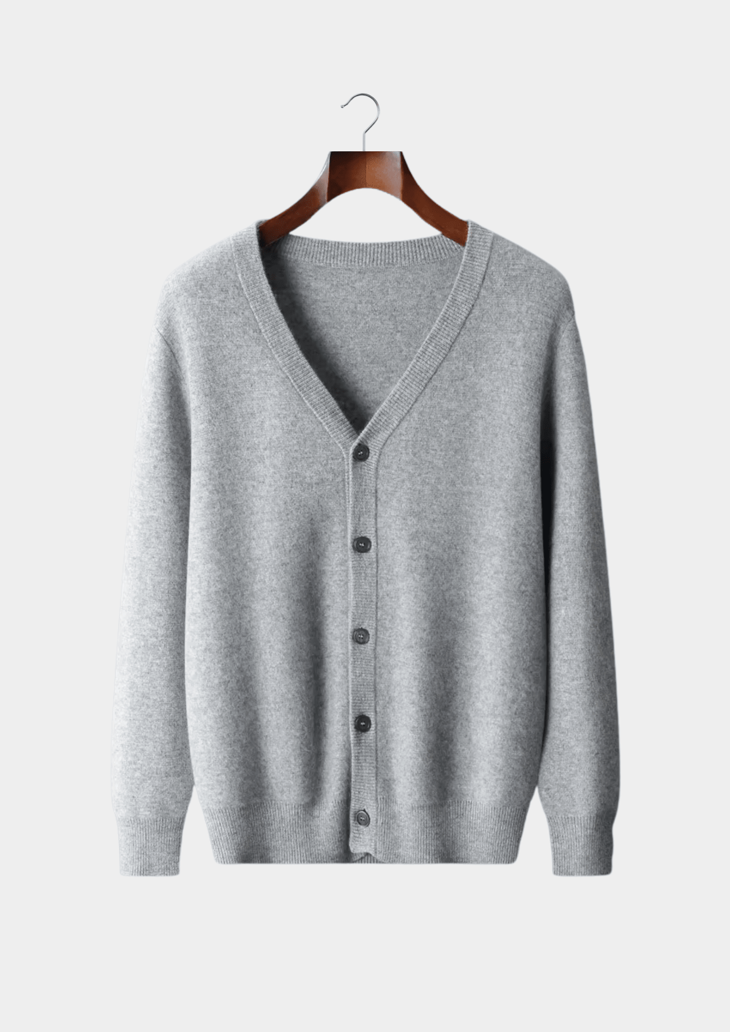 PURE EXTRA - FINE MERINO WOOL ESSENTIAL CARDIGAN - LORMIER - 