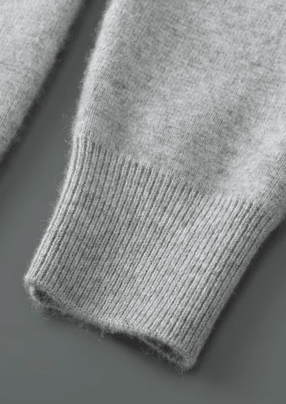 PURE EXTRA - FINE MERINO WOOL ESSENTIAL CARDIGAN - LORMIER - 