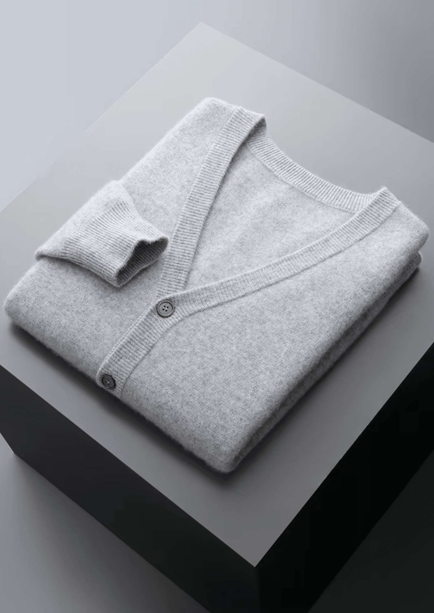 PURE EXTRA - FINE MERINO WOOL ESSENTIAL CARDIGAN - LORMIER - 