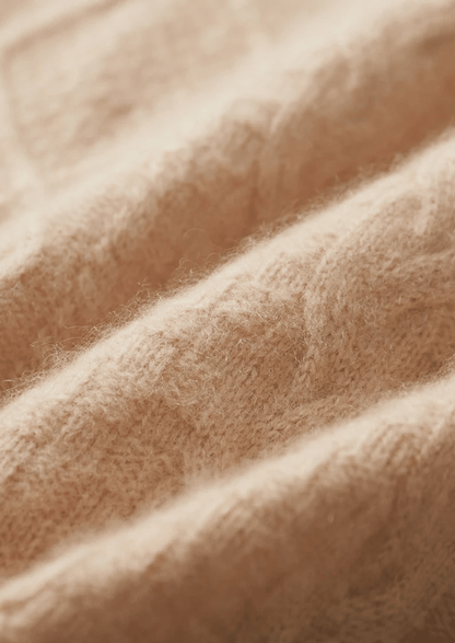 PURE EXTRA - FINE MERINO WOOL JACQUARD MOCKNECK - LORMIER - 