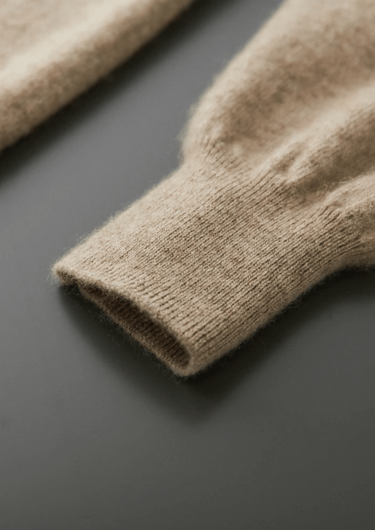 PURE EXTRA - FINE MERINO WOOL RAGLAN MOCKNECK - LORMIER - 