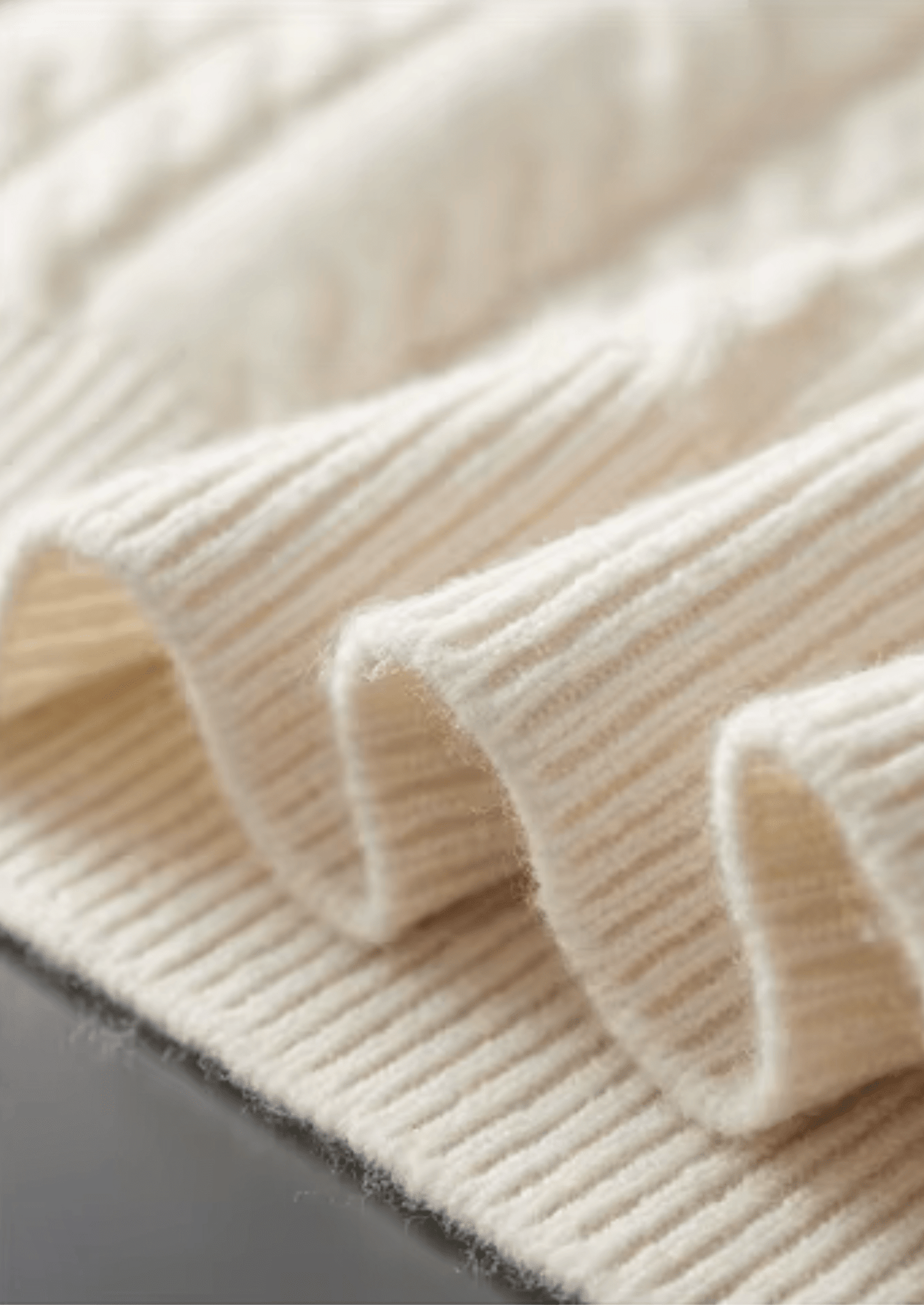 PURE EXTRA - FINE MERINO WOOL STRIPED HALF - ZIP SWEATER - LORMIER - 