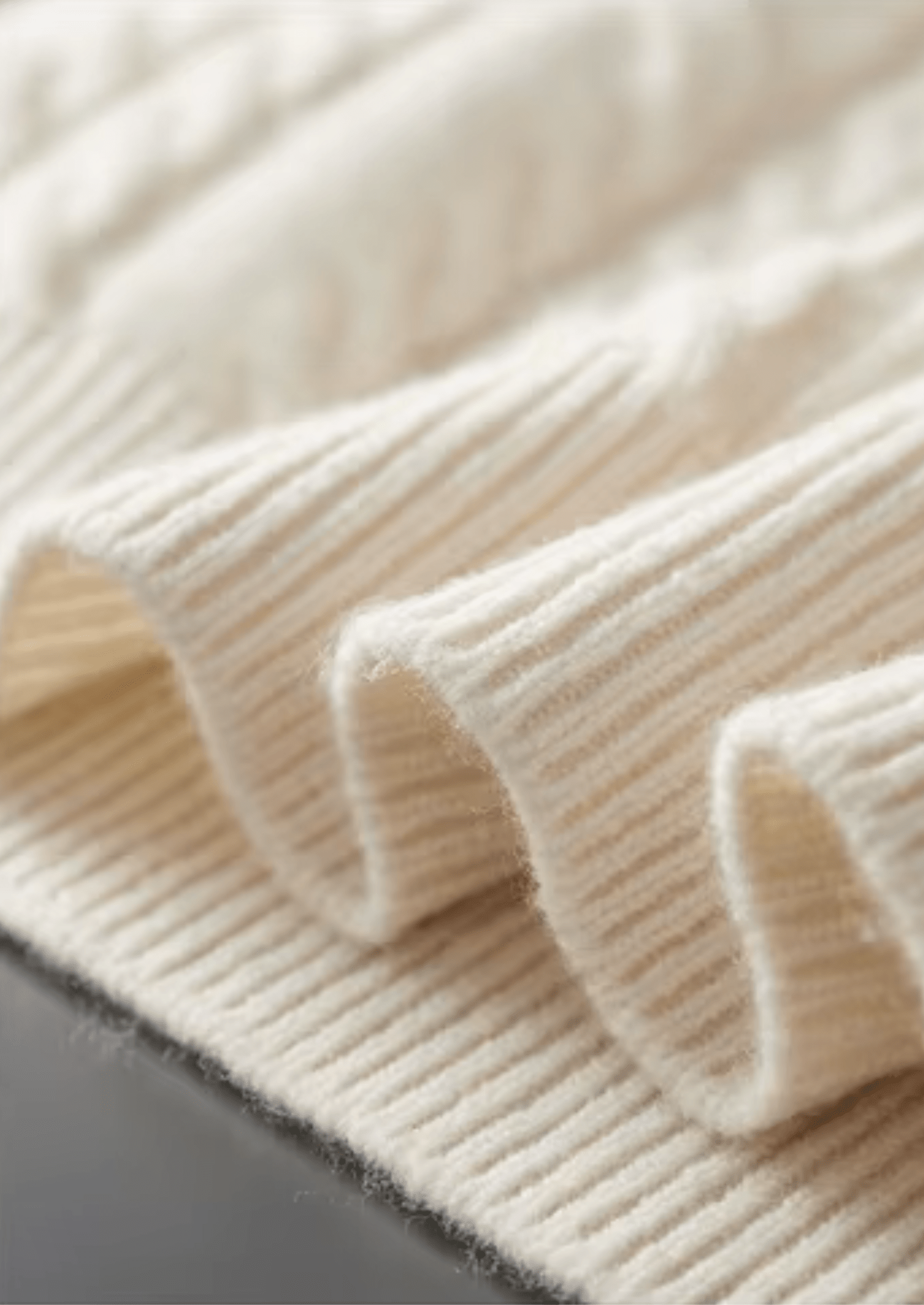 PURE EXTRA - FINE MERINO WOOL STRIPED HALF - ZIP SWEATER - LORMIER - 