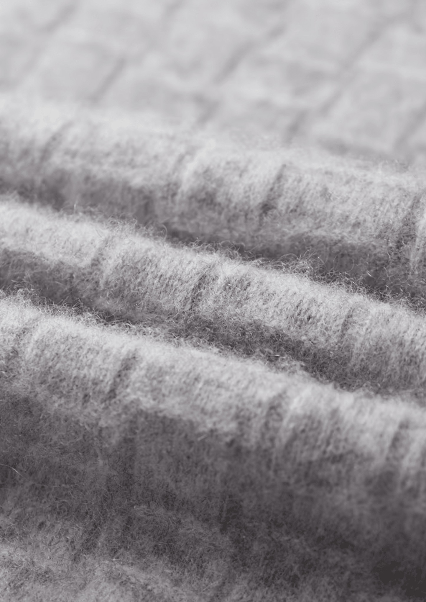 PURE EXTRA - FINE MERINO WOOL TEXTURED MOCKNECK - LORMIER - 