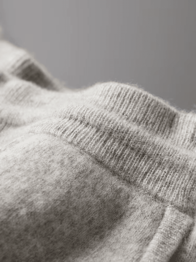 PURE EXTRA - FINE MERINO WOOL TWO TONE SET - LORMIER - 