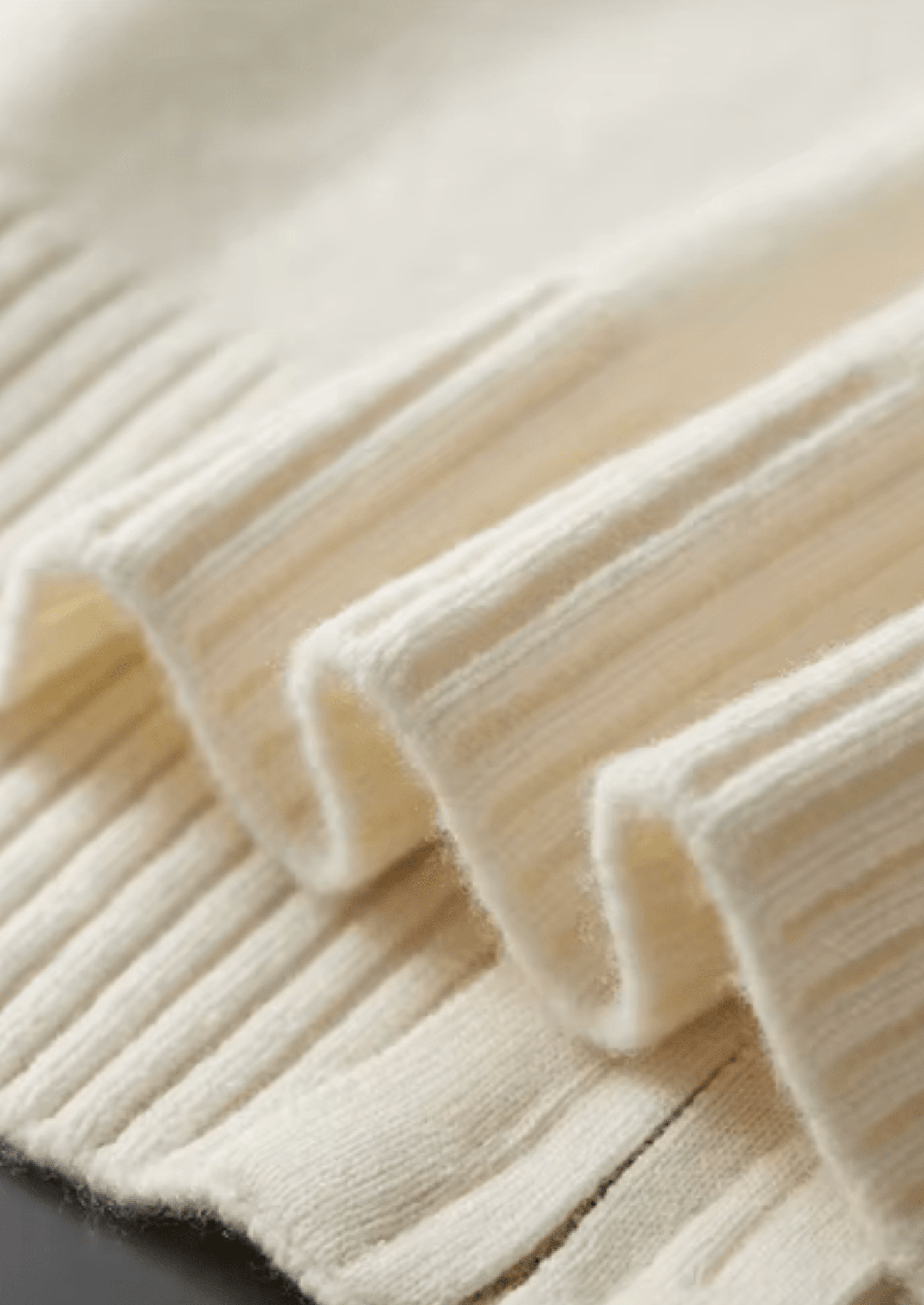 PURE EXTRA - FINE MERINO WOOL TWO TONE ZIP CARDIGAN - LORMIER - 