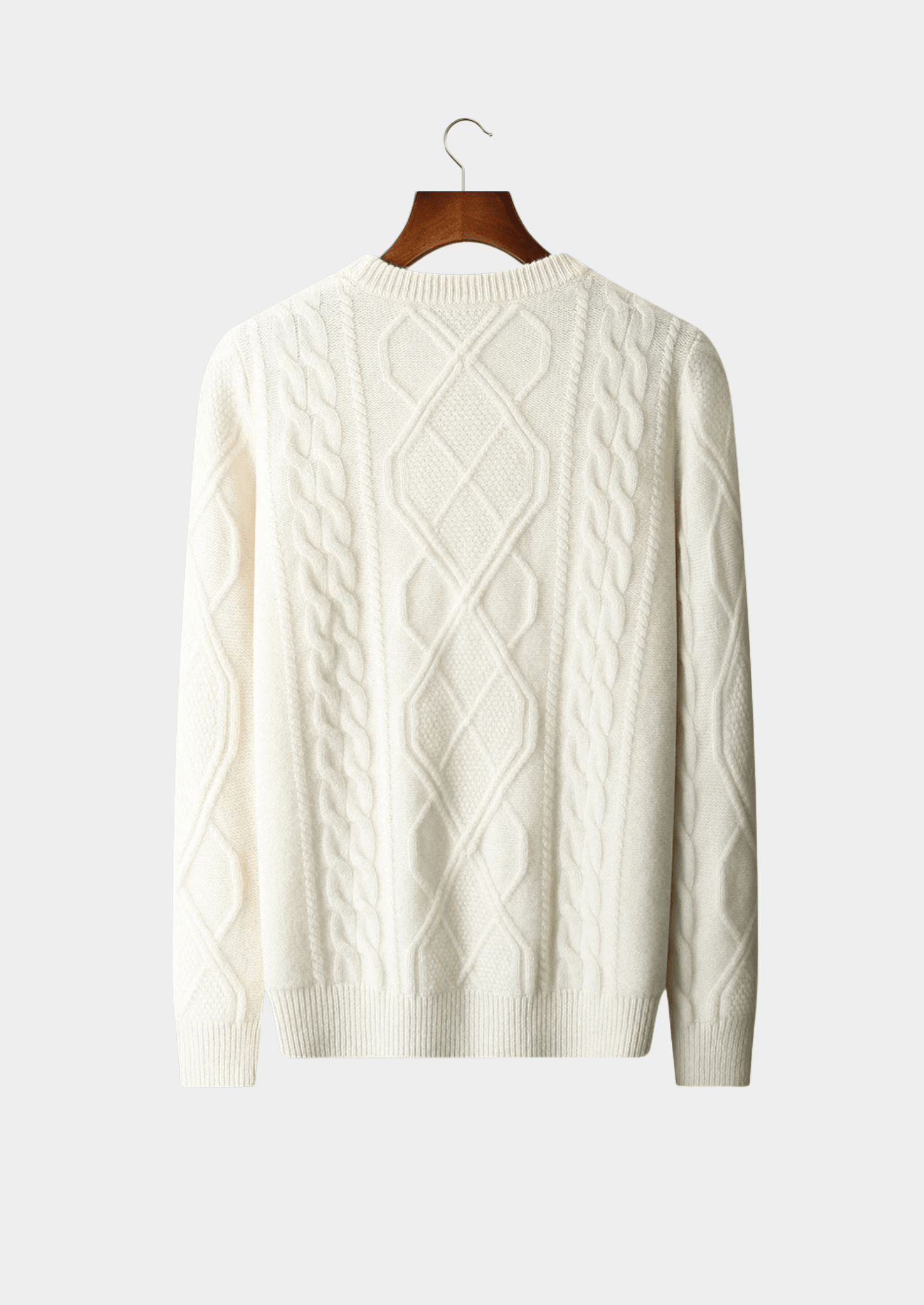 PURE EXTRA - FINE MERINO WOOL WINTERTIME CREWNECK - LORMIER - 