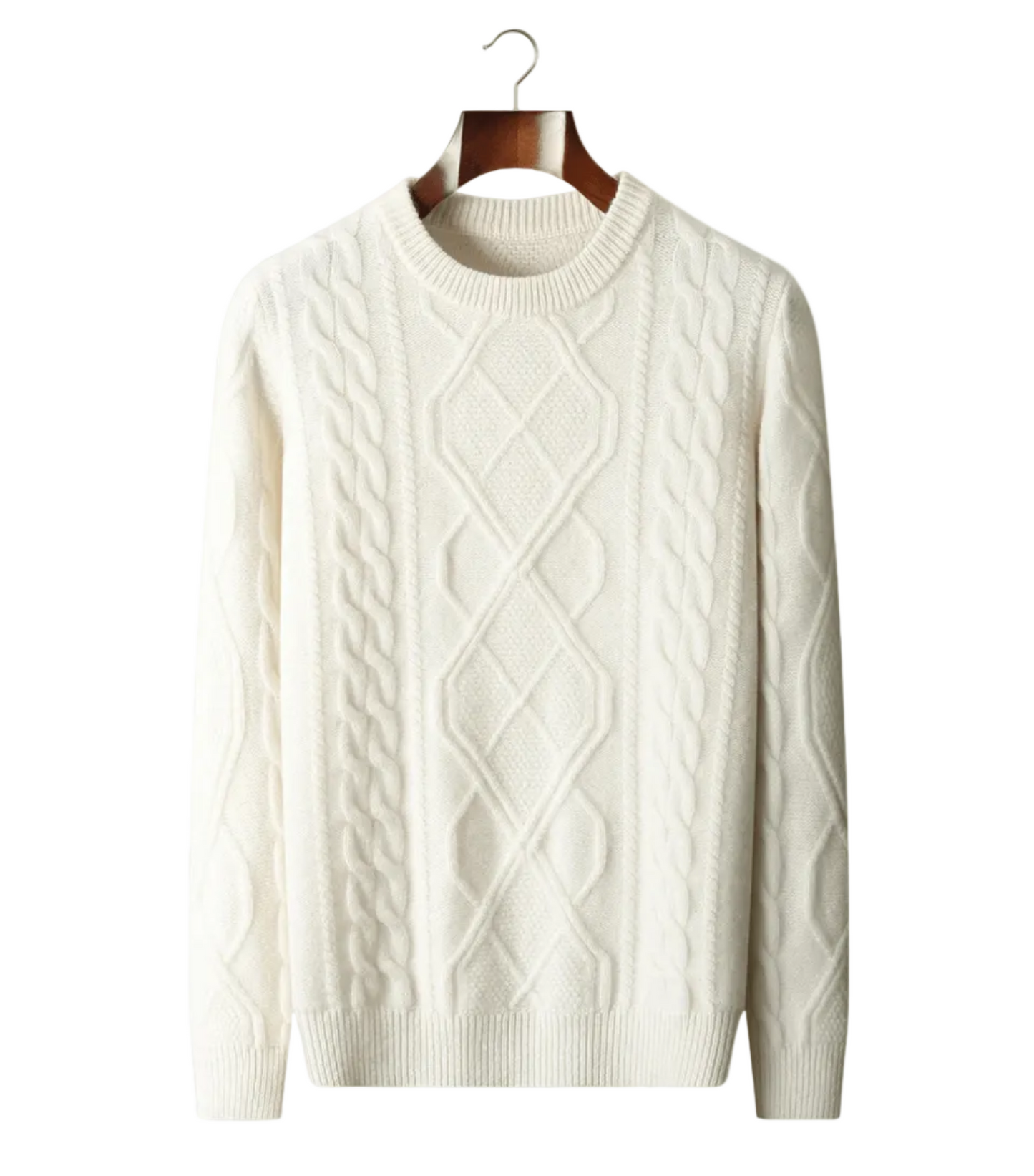 PURE EXTRA - FINE MERINO WOOL WINTERTIME CREWNECK - LORMIER - 