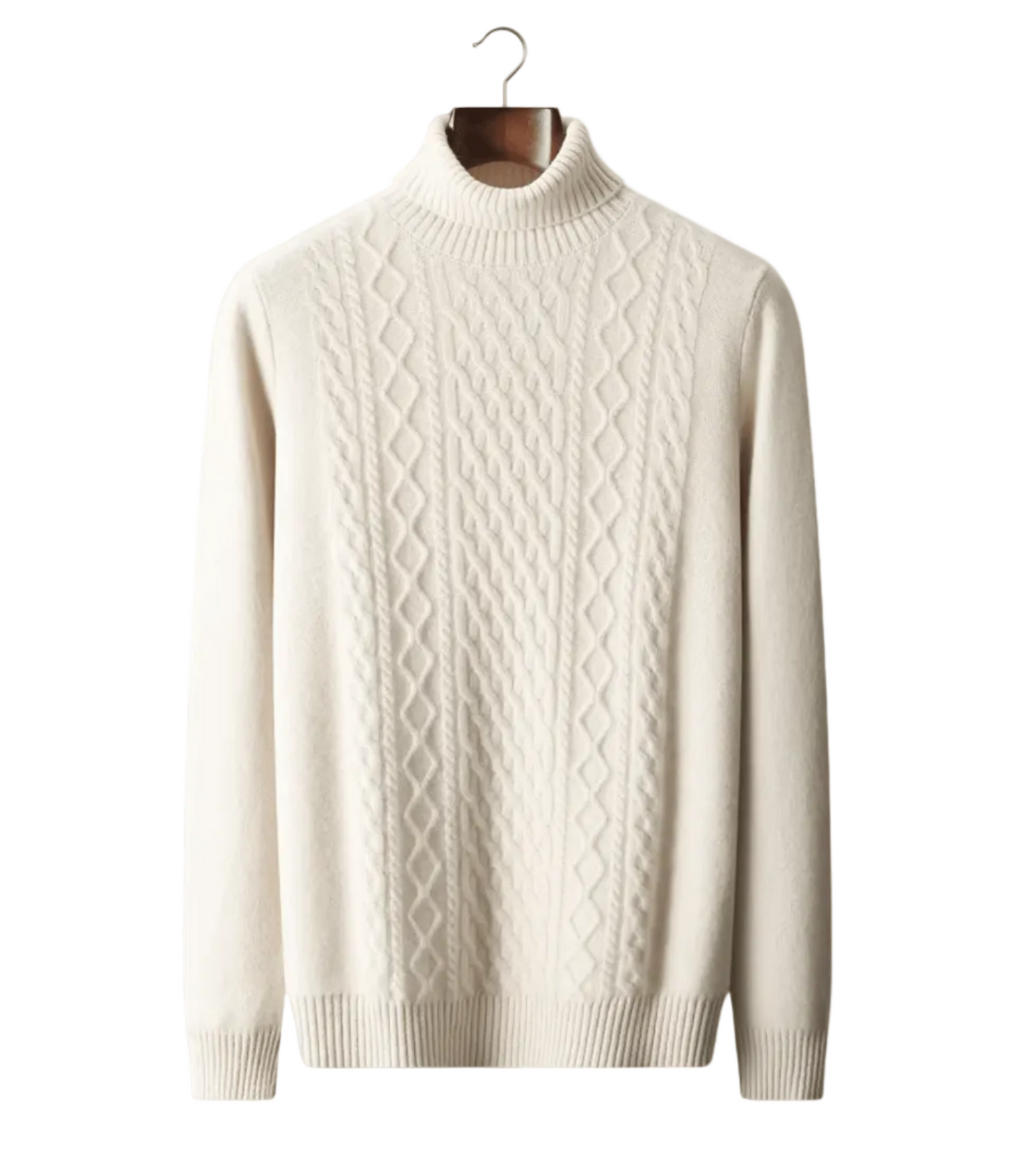 PURE EXTRA - FINE MERINO WOOL WINTERTIME ROLLNECK - LORMIER - 